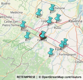 Mappa Via Cavour, 48018 Faenza RA, Italia (12.1775)