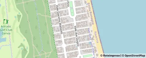 Mappa Cervia
