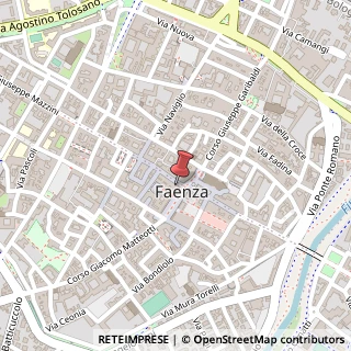 Mappa Corso Giuseppe Mazzini, 2, 48018 Faenza, Ravenna (Emilia Romagna)