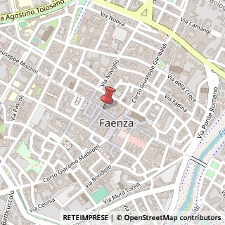 Mappa Corso Giuseppe Mazzini, 23/a, 48018 Faenza, Ravenna (Emilia Romagna)