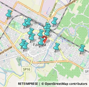 Mappa Via Monsignor Giuseppe Battaglia, 48018 Faenza RA, Italia (0.82133)