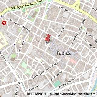 Mappa Corso Giuseppe Mazzini, 54, 48018 Faenza, Ravenna (Emilia Romagna)