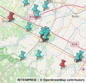 Mappa Palazzo Zanelli, 48018 Faenza RA, Italia (8.8635)