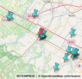 Mappa Palazzo Zanelli, 48018 Faenza RA, Italia (8.1885)