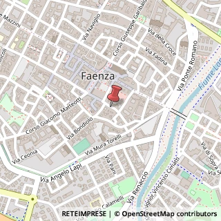 Mappa Via Evangelista Torricelli, 23, 48018 Faenza, Ravenna (Emilia Romagna)