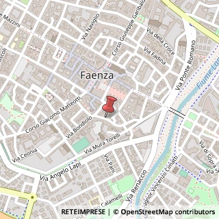 Mappa Via San Giovanni Bosco, 16, 48018 Faenza, Ravenna (Emilia Romagna)