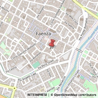 Mappa Via Evangelista Torricelli, 26, 48018 Faenza, Ravenna (Emilia Romagna)