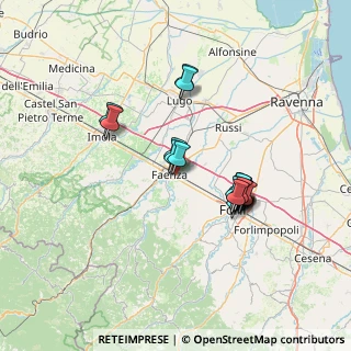 Mappa Via Pietro Zama, 48018 Faenza RA, Italia (12.2195)