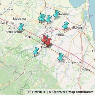 Mappa Via Pietro Zama, 48018 Faenza RA, Italia (12.51)