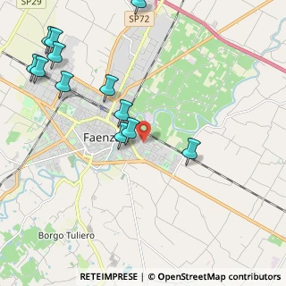 Mappa Via Pietro Zama, 48018 Faenza RA, Italia (2.6125)