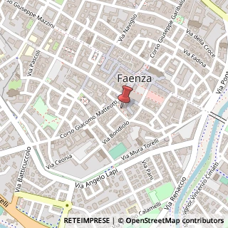 Mappa Corso Giacomo Matteotti, 4, 48018 Faenza, Ravenna (Emilia Romagna)