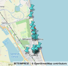 Mappa Traversa VI di Via Pineta, 48015 Cervia RA, Italia (1.76778)