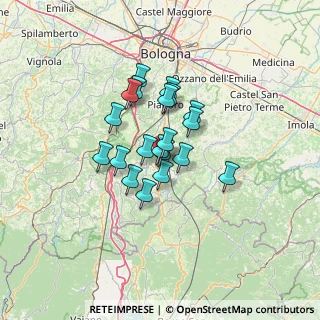 Mappa Via del Pozzo, 40050 Loiano BO, Italia (9.195)