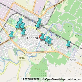 Mappa Piazza Francesco Lanzoni, 48018 Faenza RA, Italia (1.00462)
