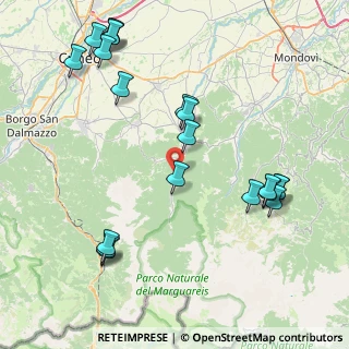 Mappa Località Fure, 12013 Chiusa di Pesio CN, Italia (9.972)
