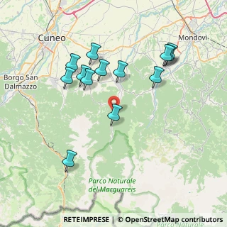 Mappa Località Fure, 12013 Chiusa di Pesio CN, Italia (7.76615)