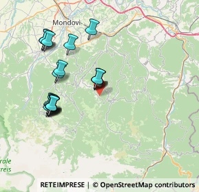 Mappa Via Serra, 12080 Pamparato CN, Italia (7.6325)
