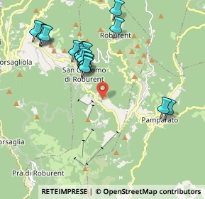 Mappa Via Serra, 12080 Pamparato CN, Italia (2.027)