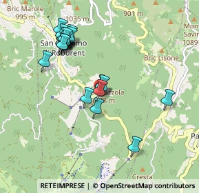 Mappa Strada Provinciale, 12080 Roburent CN, Italia (0.98095)