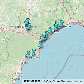 Mappa Via dei Lottero, 17100 Savona SV, Italia (12.74941)