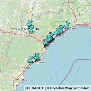 Mappa Via Barba Antonio, 17100 Savona SV, Italia (10.053)