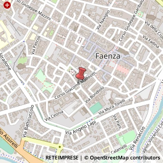 Mappa Corso Giacomo Matteotti, 18, 48018 Faenza, Ravenna (Emilia Romagna)