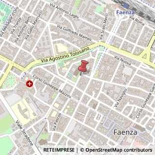 Mappa Piazza San Domenico, 9, 48018 Faenza, Ravenna (Emilia Romagna)
