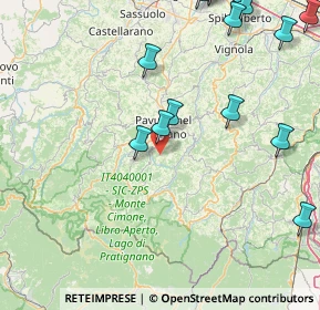 Mappa SP 29, 41026 Pavullo nel Frignano MO (23.45563)