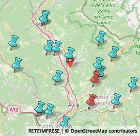 Mappa Via della Vigna, 54028 Villafranca in Lunigiana MS, Italia (9.757)