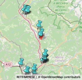 Mappa Via della Vigna, 54028 Villafranca in Lunigiana MS, Italia (9.6965)