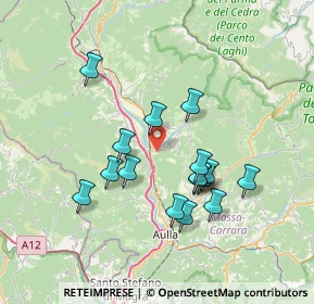 Mappa Via della Vigna, 54028 Villafranca in Lunigiana MS, Italia (6.56438)