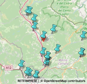 Mappa Via della Vigna, 54028 Villafranca in Lunigiana MS, Italia (9.8815)