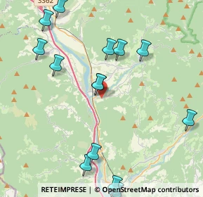 Mappa Via della Vigna, 54028 Villafranca in Lunigiana MS, Italia (4.99286)