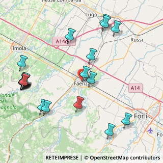 Mappa Via Campidori, 48018 Faenza RA, Italia (10.57)