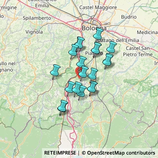 Mappa 40036 Monzuno BO, Italia (10.9005)