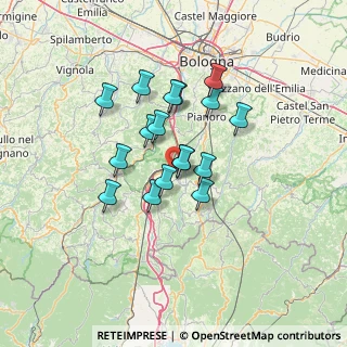 Mappa 40036 Monzuno BO, Italia (10.48412)