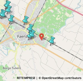 Mappa Via G. Mattioli, 48018 Faenza RA, Italia (3.01333)