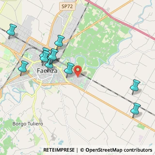 Mappa Via G. Mattioli, 48018 Faenza RA, Italia (2.42636)