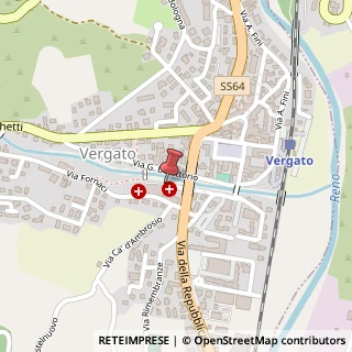 Mappa Via Dell'Ospedale, 51, 40048 Vergato, Bologna (Emilia Romagna)