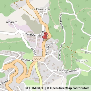 Mappa Via bocca ravari, 40034 Castel d'Aiano, Bologna (Emilia Romagna)