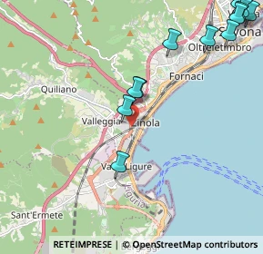 Mappa Strada di Scorrimento Veloce, 17047 Valleggia SV, Italia (2.99231)