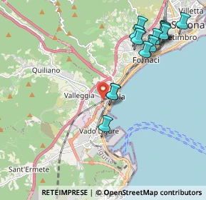 Mappa Strada di Scorrimento Veloce, 17047 Valleggia SV, Italia (2.31143)