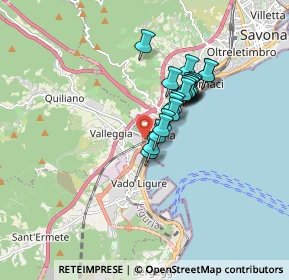 Mappa Strada di Scorrimento Veloce, 17047 Valleggia SV, Italia (1.2035)