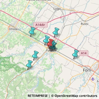 Mappa Via Palazzina, 48018 Faenza RA, Italia (4.06909)
