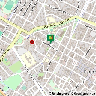 Mappa Corso Giuseppe Mazzini, 97, 48018 Faenza, Ravenna (Emilia Romagna)