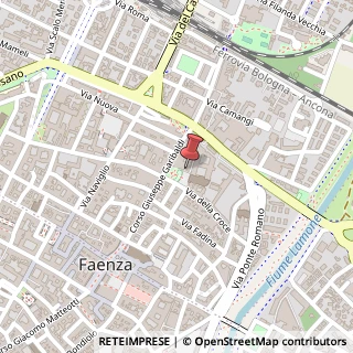 Mappa Piazza San Francesco, 11, 48018 Faenza, Ravenna (Emilia Romagna)
