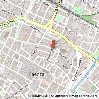Mappa Corso Giuseppe Garibaldi, 16/1, 48018 Faenza, Ravenna (Emilia Romagna)