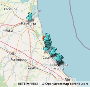 Mappa Viale Matteotti, 48015 Cervia RA, Italia (11.41556)