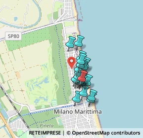 Mappa Viale Matteotti, 48015 Cervia RA, Italia (0.564)