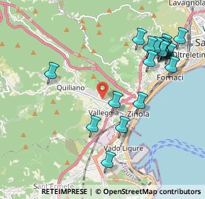 Mappa Via Torcello, 17047 Quiliano SV, Italia (2.34)